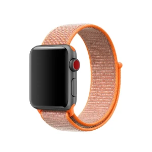 Ремінець iLoungeMax Sport Loop Spicy Orange для Apple Watch 41mm | 40mm | 38mm  OEM  - Фото 1
