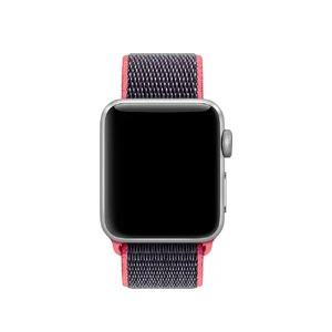 Ремінець iLoungeMax Sport Loop Spicy Pink для Apple Watch 41mm | 40mm | 38mm  OEM - Фото 2