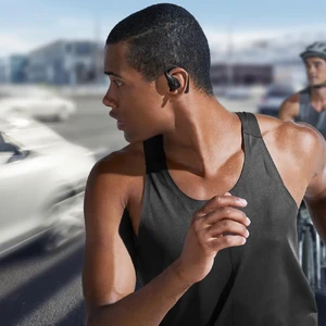 Профессиональные спортивные беспроводные наушники Anker Soundcore AeroFit Pro Black с LDAC, Bluetooth 5.3 - Фото 4