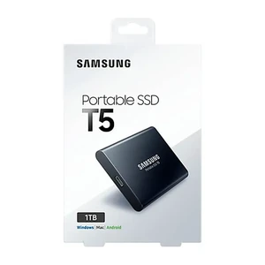 Зовнішній портативний SSD диск Samsung T5 1TB - Фото 8