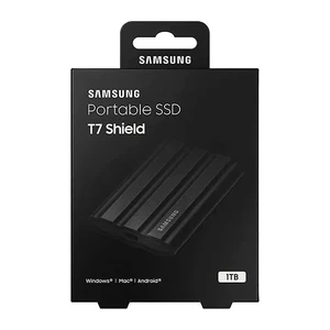 Зовнішній портативний SSD диск Samsung T7 Shield 1TB - Фото 3