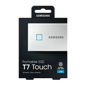 Зовнішній портативний SSD диск Samsung T7 Touch 1TB - Фото 8