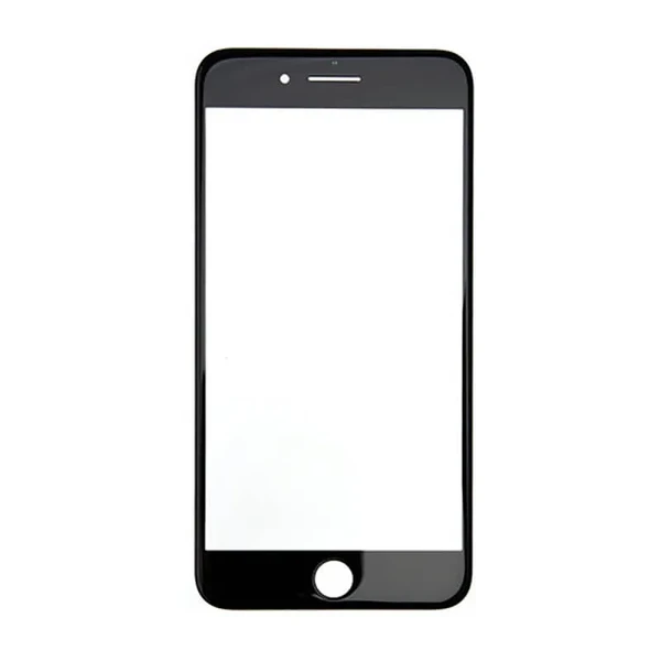 Скло дисплея з рамкою (Black) для iPhone 8 у Вінниці
