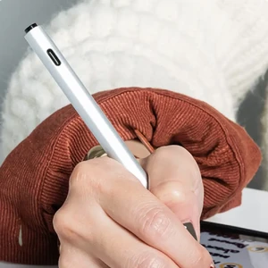 Алюминиевый магнитный стилус с USB-C Adonit NEO Matte Silver для iPad Air 4/3 | iPad Mini 6/5 | iPad 9/8/7/6 | iPad Pro 11/12.9" для рисования и письма - Фото 9