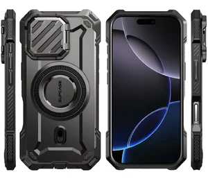 Чорний чохол з MagSafe Supcase UB Mag XT для iPhone 16 Pro Max - Фото 4