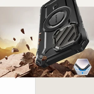 Чорний чохол з MagSafe Supcase UB Mag XT для iPhone 16 Pro Max - Фото 5