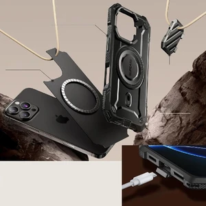 Чорний чохол з MagSafe Supcase UB Mag XT для iPhone 16 Pro Max - Фото 6