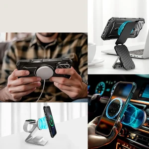 Чорний чохол з MagSafe Supcase UB Mag XT для iPhone 16 Pro Max - Фото 9