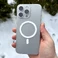 Супертонкий чехол oneLounge 1Thin 0.6mm MagSafe White для iPhone 14 Plus - Фото 4