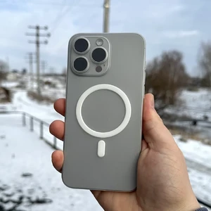 Супертонкий чехол oneLounge 1Thin 0.6mm MagSafe White для iPhone 14 | 13 - Фото 7