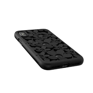 3D чехол SwitchEasy Fleur Black для iPhone X | XS - Фото 4
