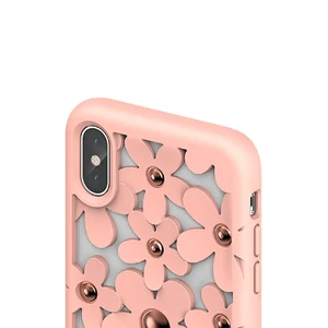 3D чохол SwitchEasy Fleur Rose Pink для iPhone X | XS - Фото 6