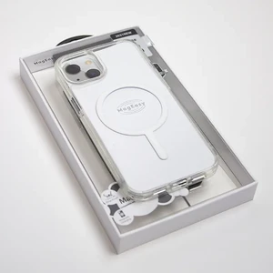 Протиударний прозорий чохол з MagSafe для iPhone 13, з бортиком для камери, захистом від пожовтіння, преміум-якість | SwitchEasy MagCrush - Фото 5