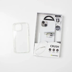 Протиударний чохол-накладка SwitchEasy Crush AirBarrier Shockproof Clear Case для iPhone 13 mini - Фото 7