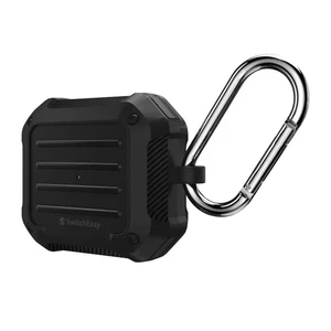 Защитный чехол с карабином SwitchEasy Odyssey Rugged Utility Protective Case Black для AirPods 3 - Фото 2