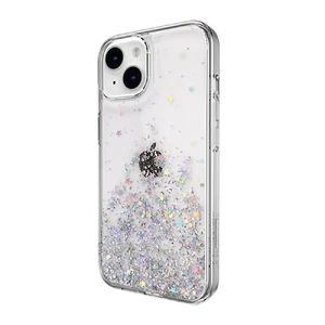 Прозрачный чехол SwitchEasy Starfield 3D Glitter Resin Case | MagSafe Transparent для iPhone 14 Pro - Фото 2