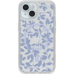 Чохол Otterbox Symmetry Series Gabrielle Neil Collection MagSafe Winter Leaves (Clear/Purple) для iPhone 16e