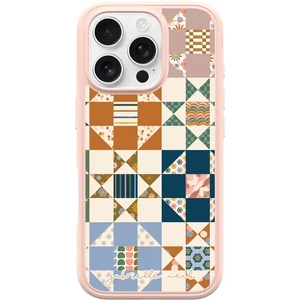 Чохол Otterbox Symmetry Series Gabrielle Neil Collection MagSafe Warm Quilt (Pink) для iPhone 16 Pro