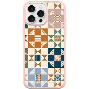 Чохол Otterbox Symmetry Series Gabrielle Neil Collection MagSafe Warm Quilt (Pink) для iPhone 16 Pro Max