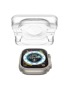 Захисна плівка Spigen EZ FIT Glas.tR Screen Protector 2-pack для Apple Watch Ultra 49mm - Фото 2