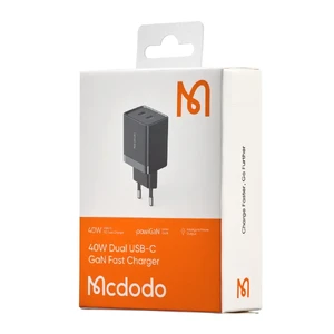 Швидкий зарядний пристрій McDodo Fast Charger PD Dual Type-C 40W - Фото 4