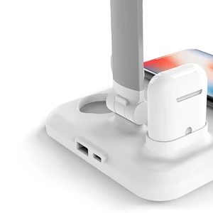 Настільна лампа з бездротовою зарядкою iLoungeMax 4-in-1 Smart Lamp для iPhone | AirPods | Apple Watch - Фото 2
