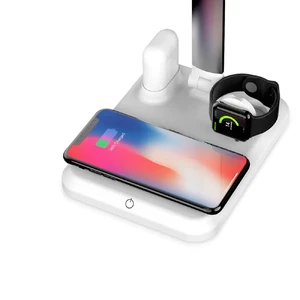 Настільна лампа з бездротовою зарядкою iLoungeMax 4-in-1 Smart Lamp для iPhone | AirPods | Apple Watch - Фото 3