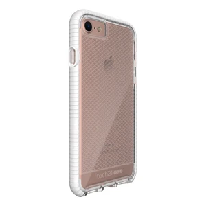 Противоударный чехол Tech21 Evo Check Clear | White для iPhone SE 3 | SE 2 | 8 | 7 - Фото 5