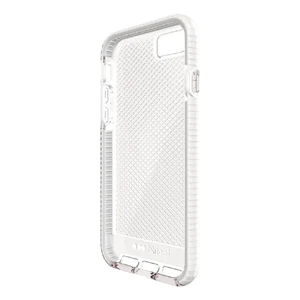 Противоударный чехол Tech21 Evo Check Clear | White для iPhone SE 3 | SE 2 | 8 | 7 - Фото 8