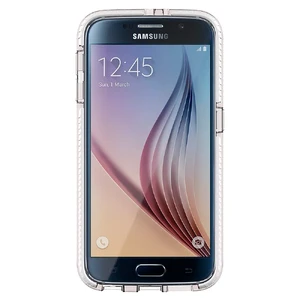 Чохол Tech21 Evo Check Clear | White для Samsung Galaxy S6 - Фото 4