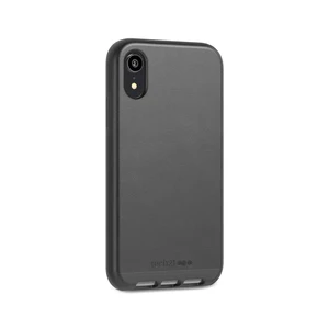 Защитный чехол Tech21 Evo Luxe Faux Leather Black для iPhone XR - Фото 2