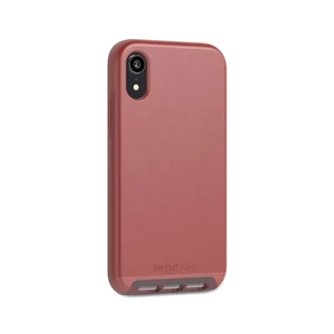 Захисний чохол Tech21 Evo Luxe Faux Leather Chestnut для iPhone XR - Фото 2
