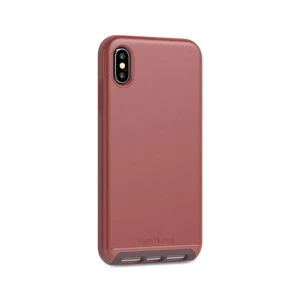 Захисний чохол Tech21 Evo Luxe Faux Leather Chestnut для iPhone XS Max - Фото 5
