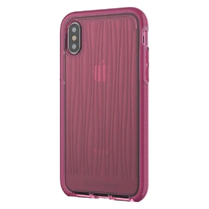 Противоударный чехол Tech21 Evo Wave Burgundy для iPhone X | XS - Фото 2