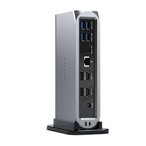 Хаб (адаптер) 16-в-1 USB-C Satechi Thunderbolt 4 Multimedia Pro Dock для MacBook | iMac | iPad | Windows - Фото 4