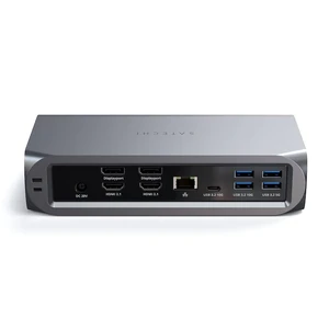 Хаб (адаптер) 16-в-1 USB-C Satechi Thunderbolt 4 Multimedia Pro Dock для MacBook | iMac | iPad | Windows - Фото 2