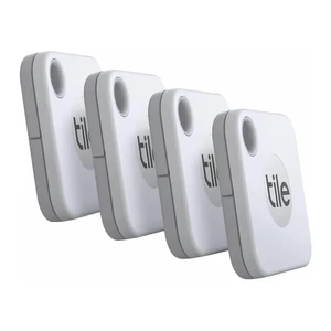 Брелок для поиска вещей | ключей Tile Mate 2020 (4-Pack) White - Фото 2