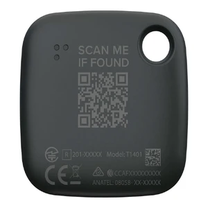 Брелок для поиска вещей | ключей Tile Mate 2022 Black (1-Pack) - Фото 2