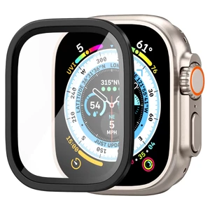 Захисне скло Spigen Screen Protector Glas.tR Slim Pro Black для Apple Watch Ultra 49mm