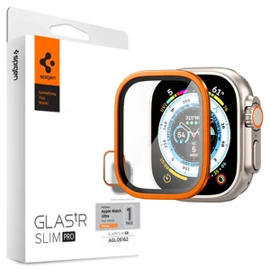 Захисне скло Spigen Screen Protector Glas.tR Slim Pro Orange для Apple Watch Ultra 49mm - Фото 8