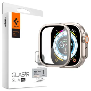 Захисне скло Spigen Screen Protector Glas.tR Slim Pro Titanium для Apple Watch Ultra 49mm - Фото 8