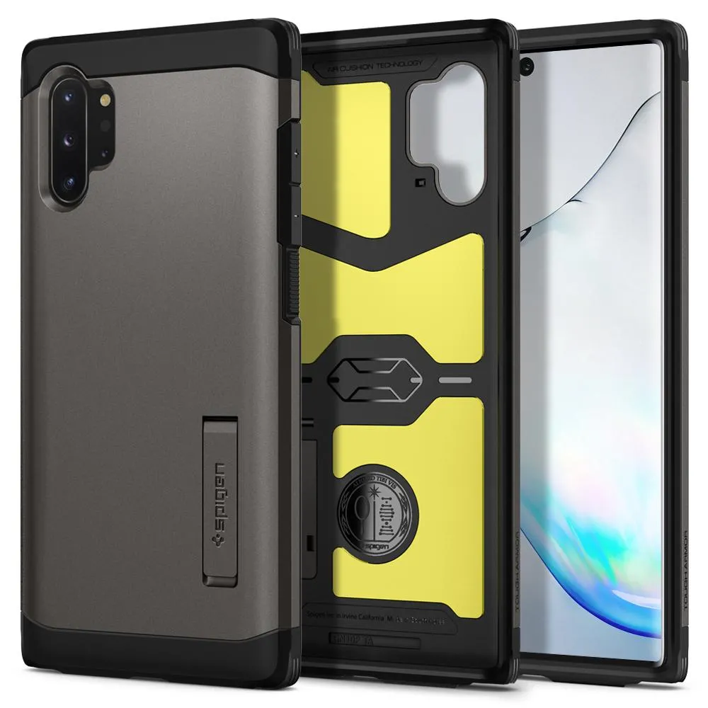 Противоударный чехол Spigen Tough Armor Gunmetal для Galaxy Note 10