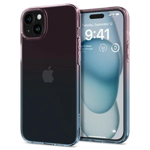 Прозрачный чехол Spigen Liquid Crystal Gradation Pink для iPhone 15 ACS06787 - Фото 1