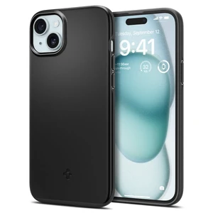 Захисний чохол Spigen Thin Fit Black для iPhone 15 ACS06776 - Фото 1