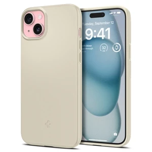 Захисний чохол Spigen Thin Fit Mute Beige для iPhone 15 ACS06782 - Фото 1