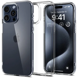 Защитный чехол Spigen Ultra Hybrid Crystal Clear для iPhone 15 Pro ACS06707 - Фото 1
