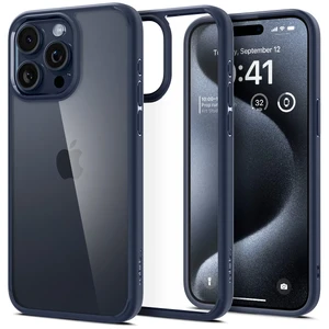 Захисний чохол Spigen Ultra Hybrid Navy Blue для iPhone 15 Pro Max ACS06573 - Фото 1