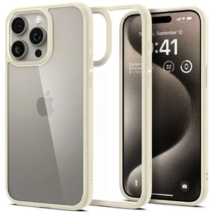 Захисний чохол Spigen Ultra Hybrid Mute Beige для iPhone 15 Pro Max ACS06571 - Фото 1