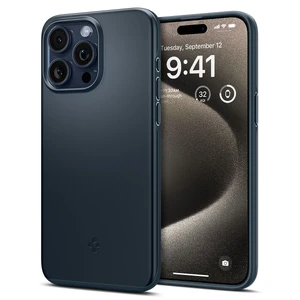 Защитный чехол Spigen Thin Fit Metal Slate для iPhone 15 Pro Max ACS06546 - Фото 1