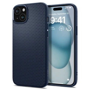 Захисний чохол Spigen Liquid Air Navy Blue для iPhone 15 ACS06791 - Фото 1